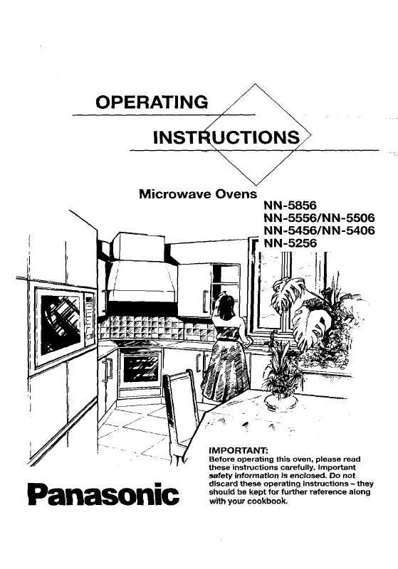 Mode d'emploi PANASONIC NN-5556