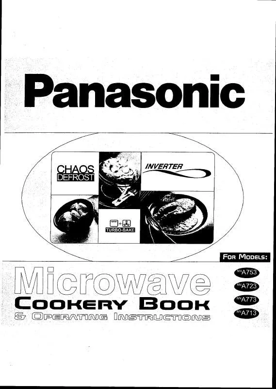 Mode d'emploi PANASONIC NN-A753