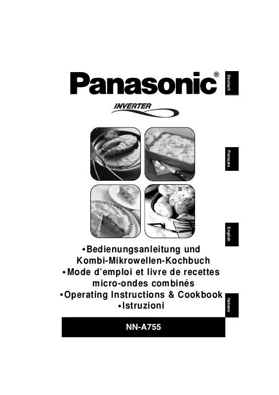 Mode d'emploi PANASONIC NN-A764WBWPG