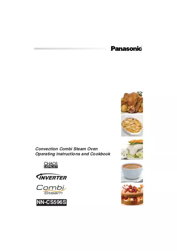 Mode d'emploi PANASONIC NN-CS596SBPQ