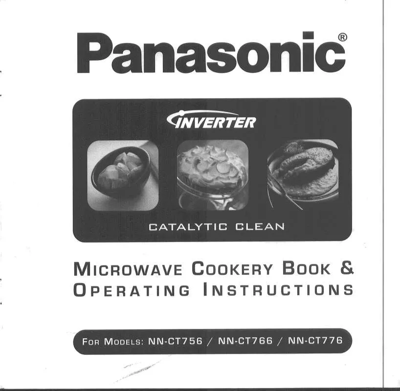 Mode d'emploi PANASONIC NN-CT766