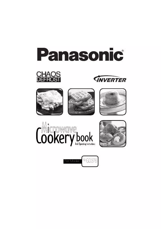 Mode d'emploi PANASONIC NN-GD376