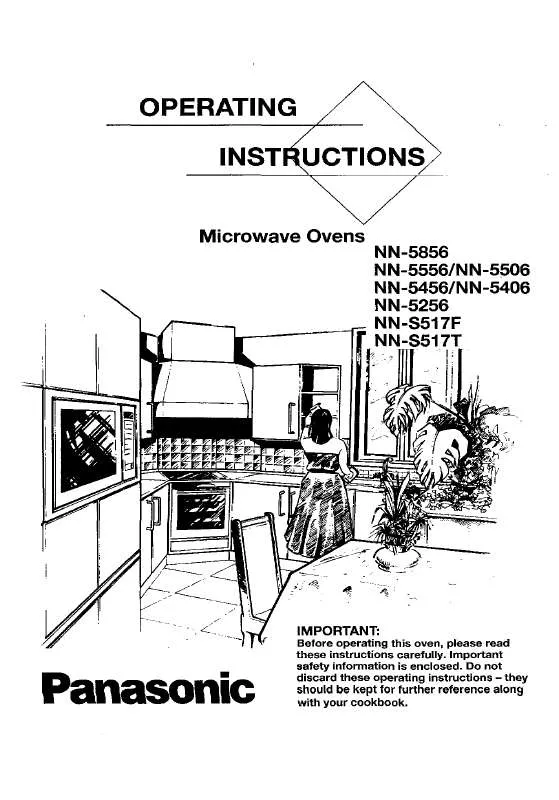 Mode d'emploi PANASONIC NN-S517T