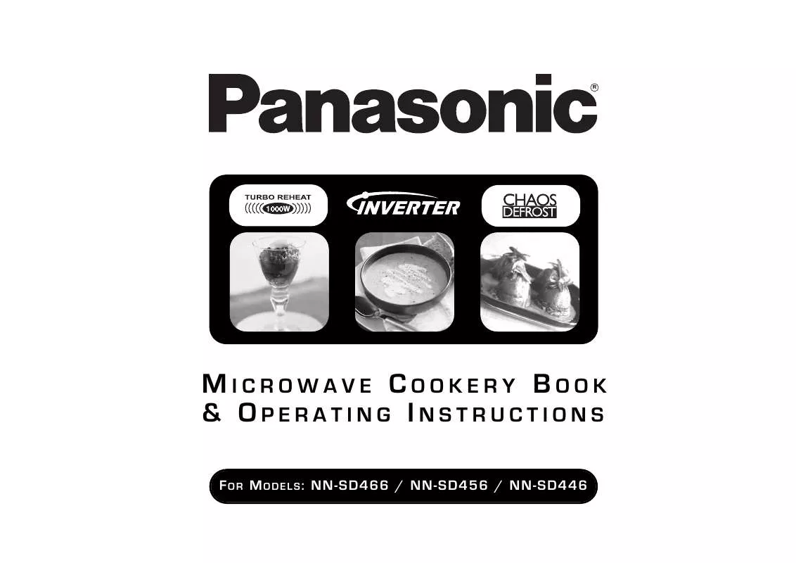 Mode d'emploi PANASONIC NN-SD446