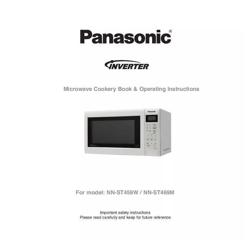 Mode d'emploi PANASONIC NN-ST459WBPQ