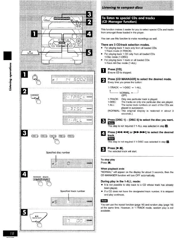 Mode d'emploi PANASONIC SC-AK27