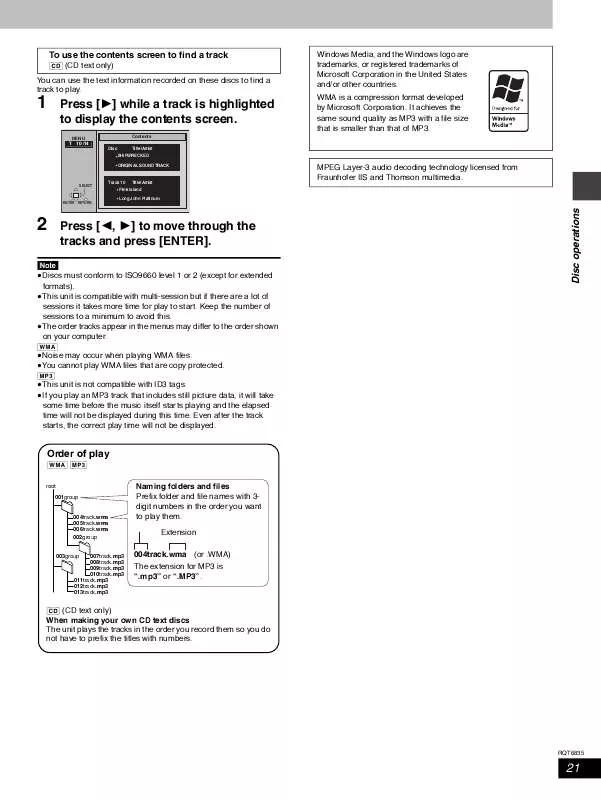 Mode d'emploi PANASONIC SC-HT500