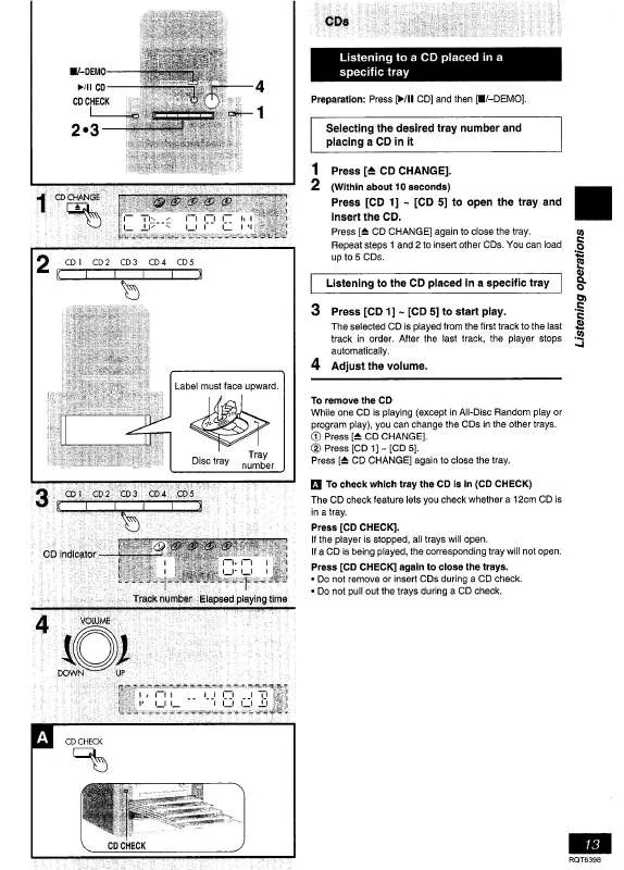 Mode d'emploi PANASONIC SC-PM17