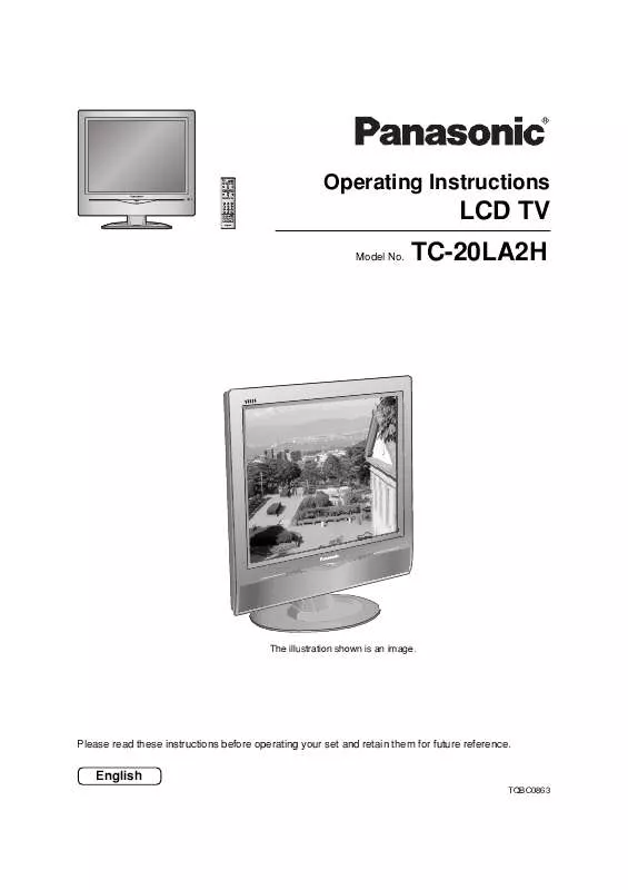 Mode d'emploi PANASONIC TC-20LA2H