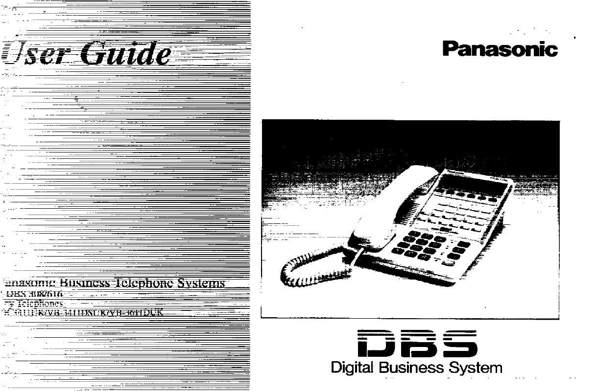 Mode d'emploi PANASONIC VB3411UK