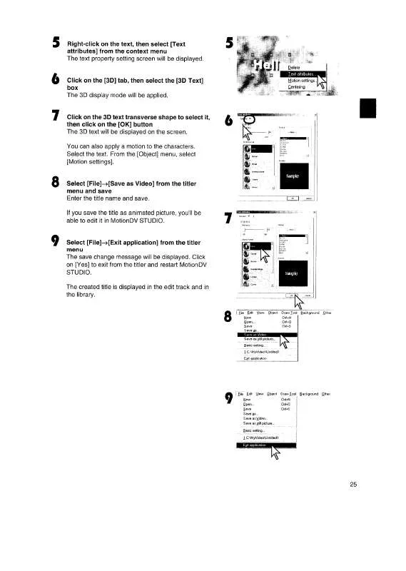 Mode d'emploi PANASONIC VWVW-DTM2X