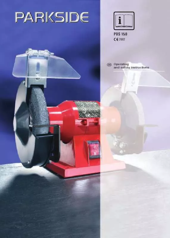 Mode d'emploi PARKSIDE PDS 150 BENCH GRINDER