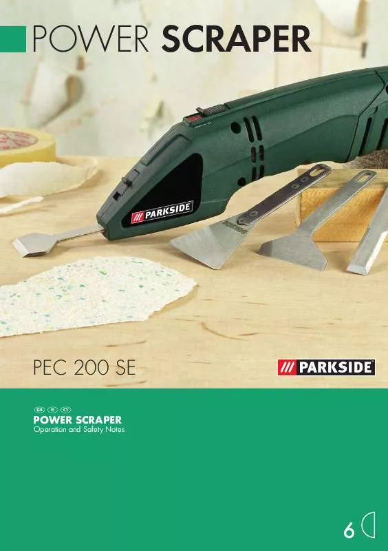 Mode d'emploi PARKSIDE PEC 200 SE