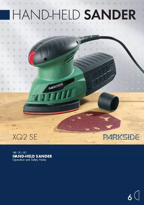 Mode d'emploi PARKSIDE XQ2 SE