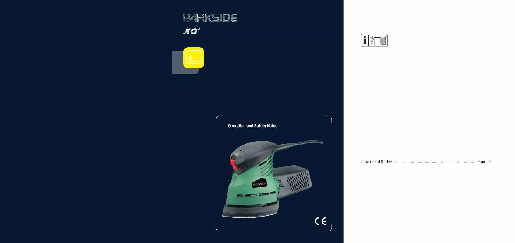 Mode d'emploi PARKSIDE XQ2