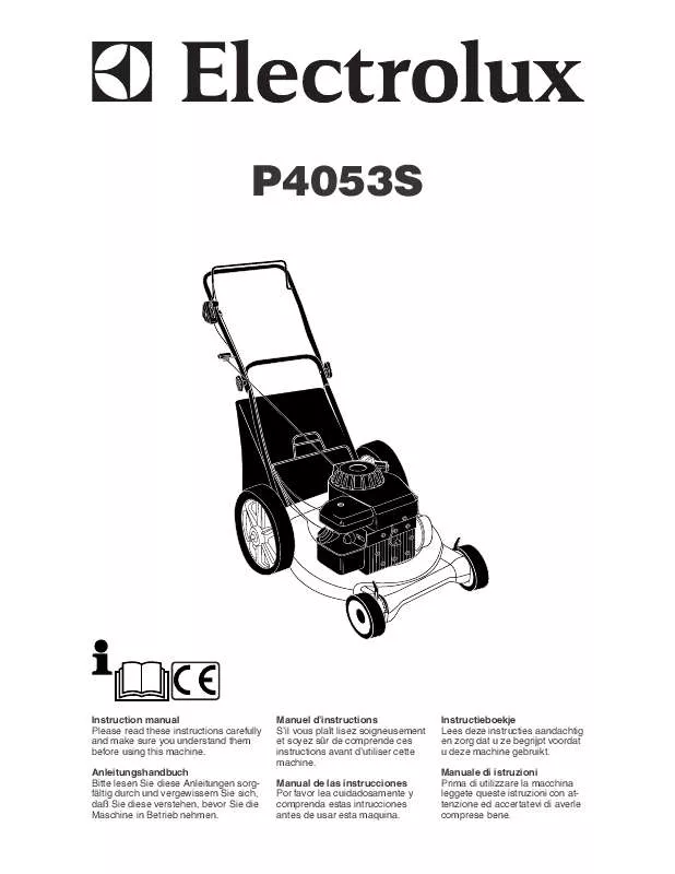 Mode d'emploi PARTNER P4053S