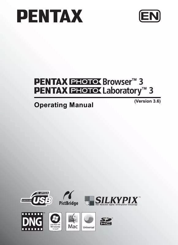 Mode d'emploi PENTAX K2000-BLACK SOFTWARE INSTRUCTION