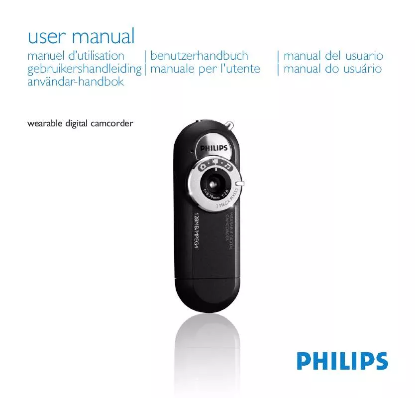 Mode d'emploi PHILIPS 128MB-DIGITAL CAMCORDER KEY019