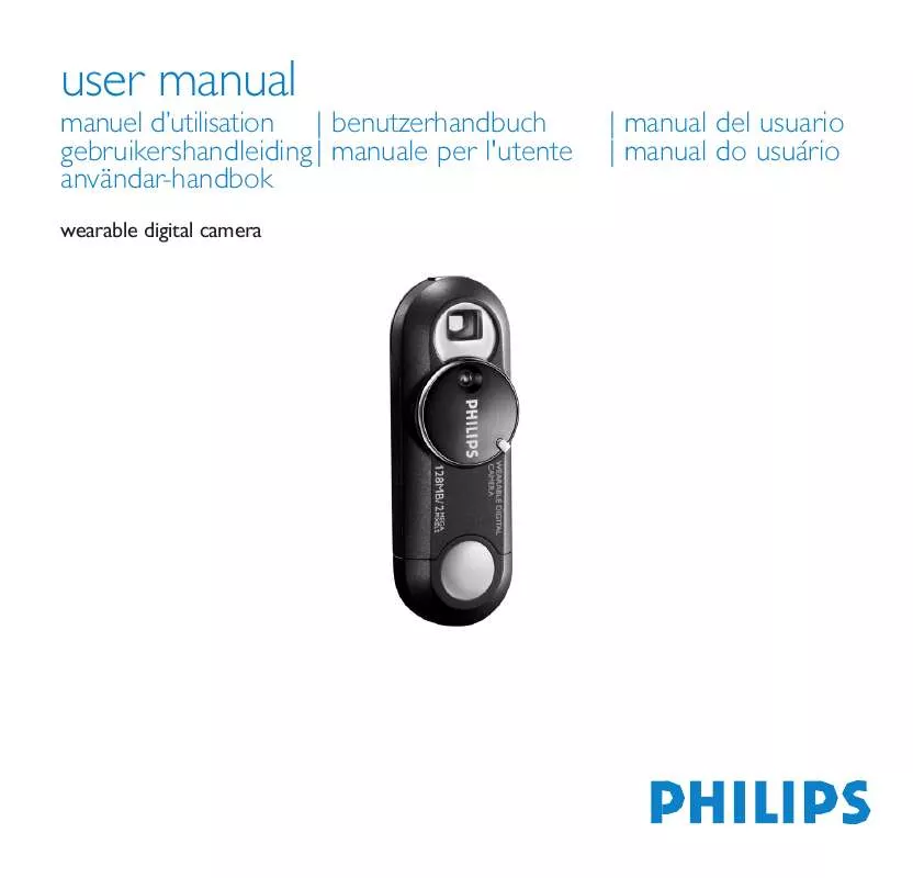 Mode d'emploi PHILIPS 128MB-DIGITAL CAMERA KEY010