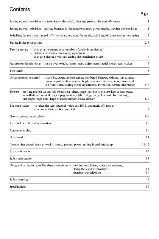 Mode d'emploi PHILIPS 1445RS