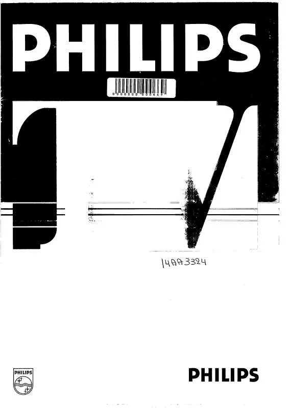 Mode d'emploi PHILIPS 14AA3324