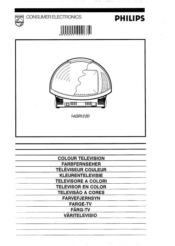 Mode d'emploi PHILIPS 14GR1220