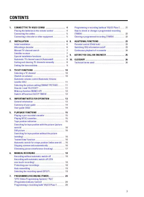 Mode d'emploi PHILIPS 14PV350