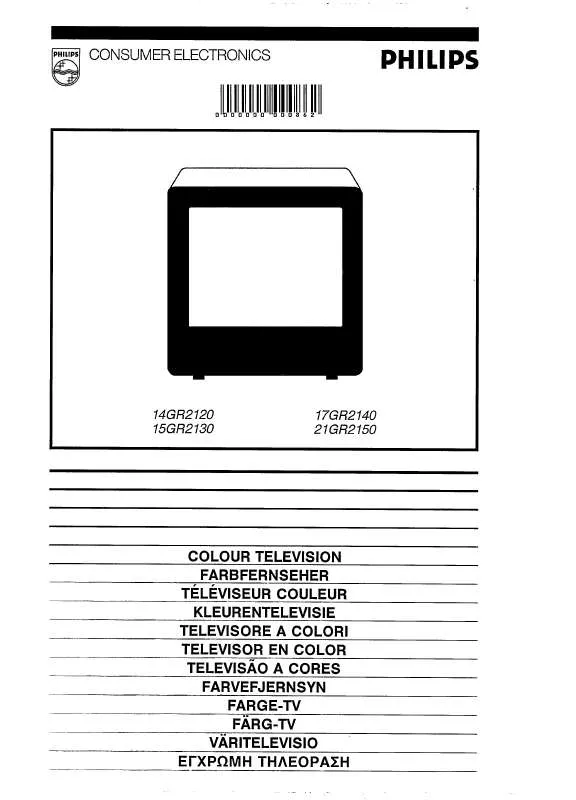 Mode d'emploi PHILIPS 15GR2130