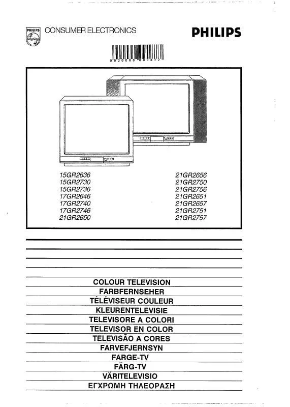 Mode d'emploi PHILIPS 15GR2730