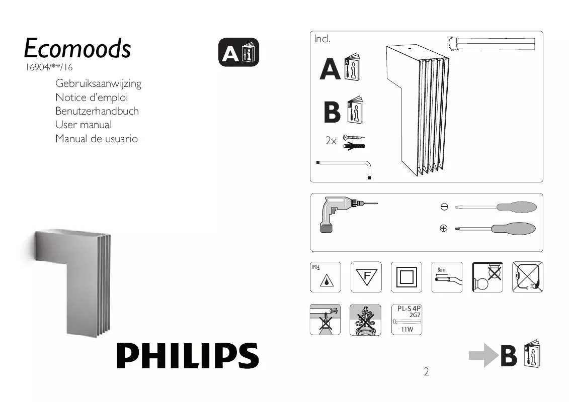 Mode d'emploi PHILIPS 16904-87-16