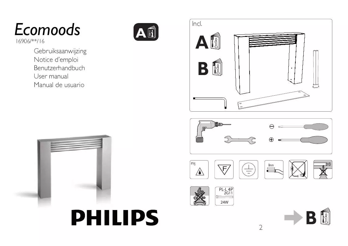 Mode d'emploi PHILIPS 16906-87-16