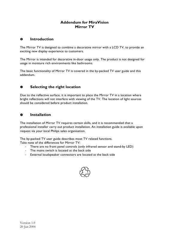 Mode d'emploi PHILIPS 17MW9010