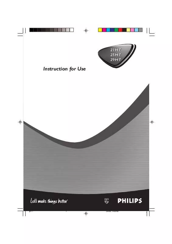 Mode d'emploi PHILIPS 21HT3312-79R