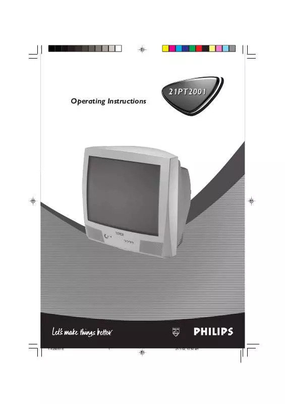 Mode d'emploi PHILIPS 21PT2001/59B