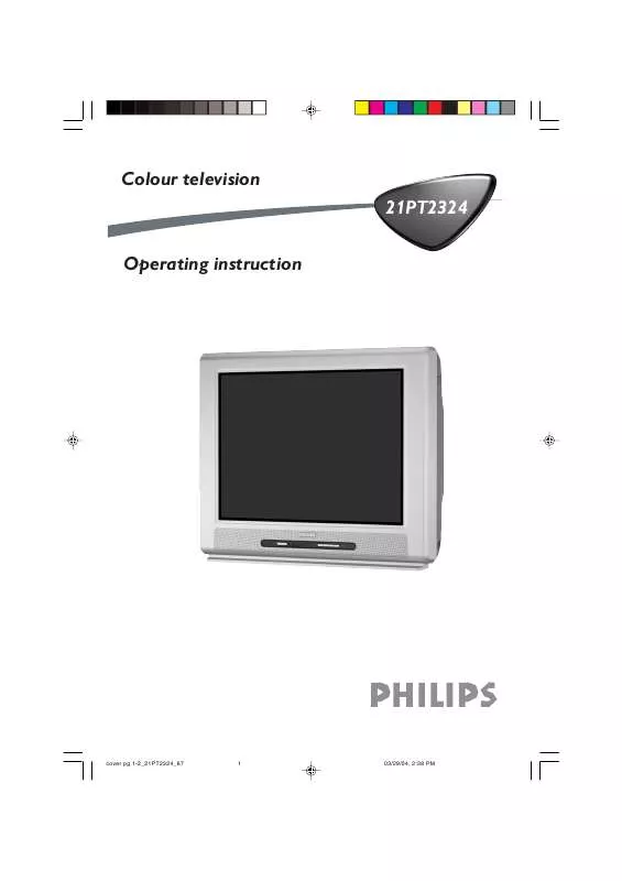 Mode d'emploi PHILIPS 21PT2324/67S