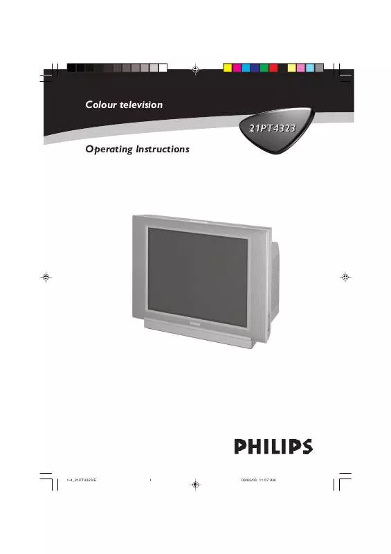 Mode d'emploi PHILIPS 21PT4323-69Y