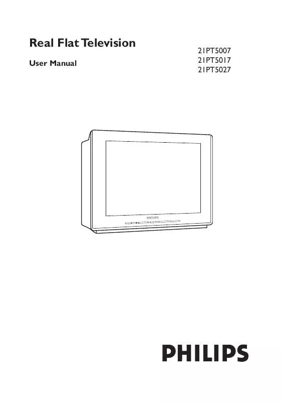 Mode d'emploi PHILIPS 21PT5027C