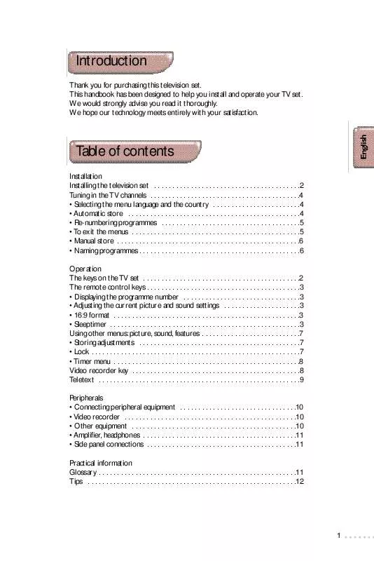 Mode d'emploi PHILIPS 21PT5324-05R