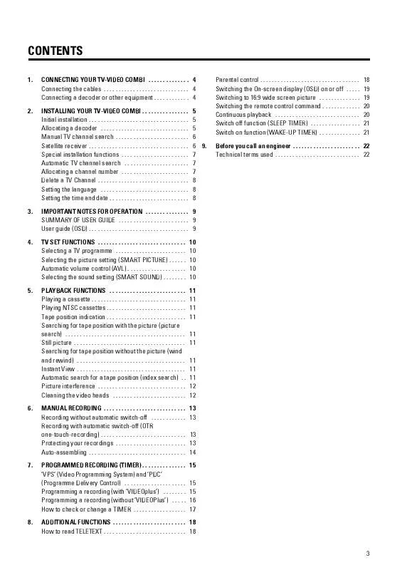 Mode d'emploi PHILIPS 21PV320