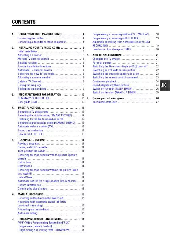 Mode d'emploi PHILIPS 21PV715