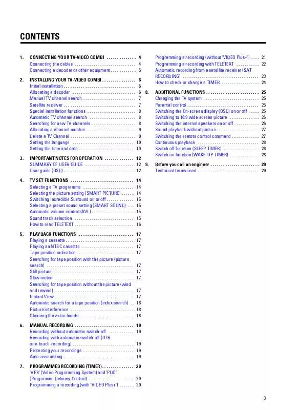 Mode d'emploi PHILIPS 21PV908