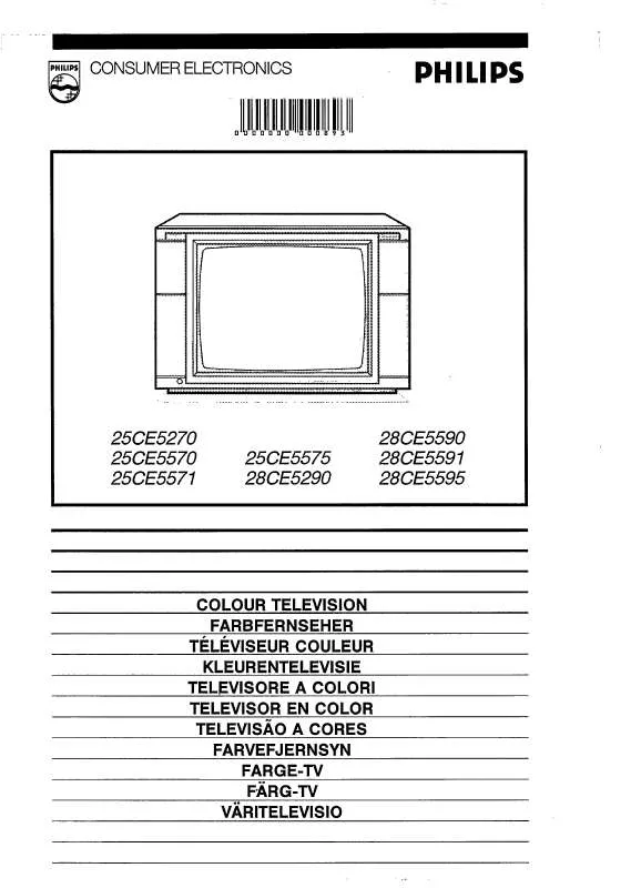 Mode d'emploi PHILIPS 25CE5270