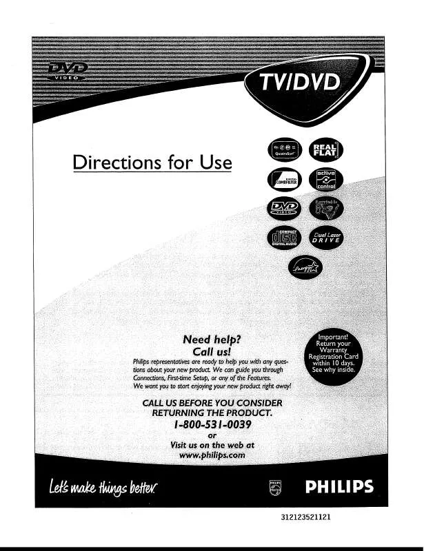 Mode d'emploi PHILIPS 27DV693R