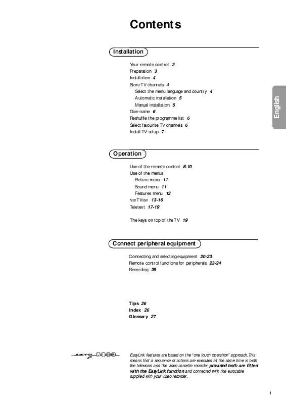 Mode d'emploi PHILIPS 32PW8806-79R