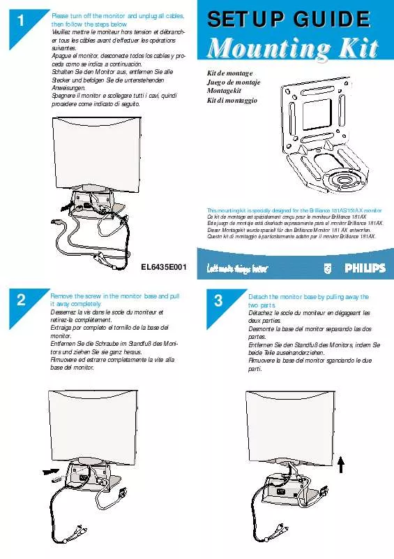 Mode d'emploi PHILIPS 4G35082Q