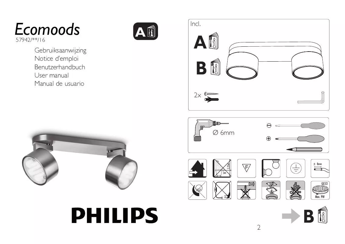 Mode d'emploi PHILIPS 57942-31-16