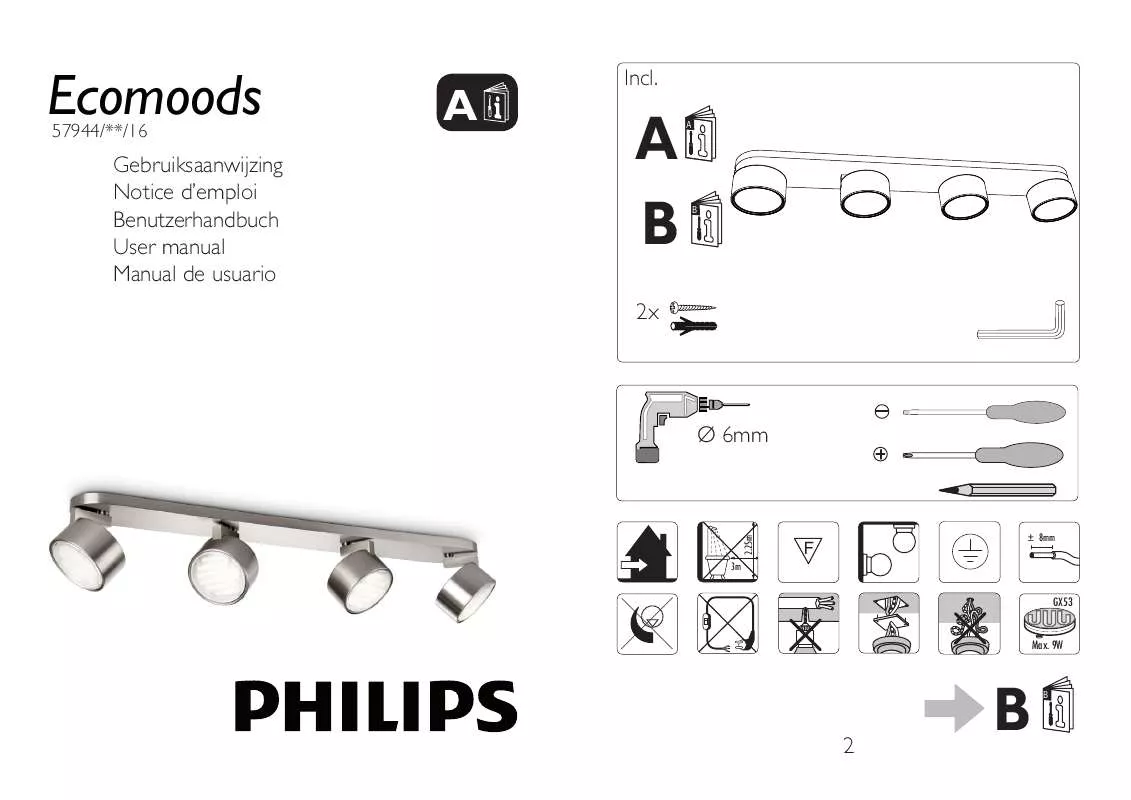 Mode d'emploi PHILIPS 57944-17-16