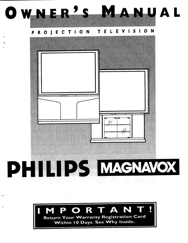 Mode d'emploi PHILIPS 60XP43C