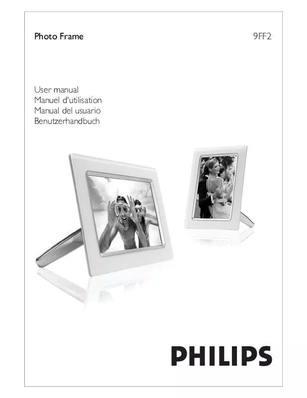 Mode d'emploi PHILIPS 9-PHOTO FRAME 9FF2CME