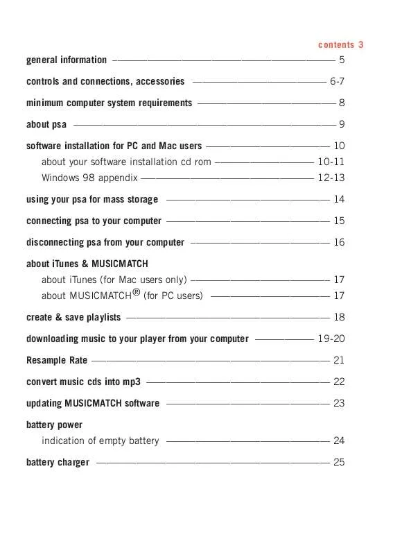 Mode d'emploi PHILIPS ACT211/00C